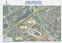 Радови у Радничкој улици од 09. до 11. августа 2012. године