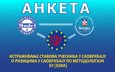 
                                                     Истраживање ставова учесника у саобраћају о ризицима у саобраћају на територији града Београда
                                                     