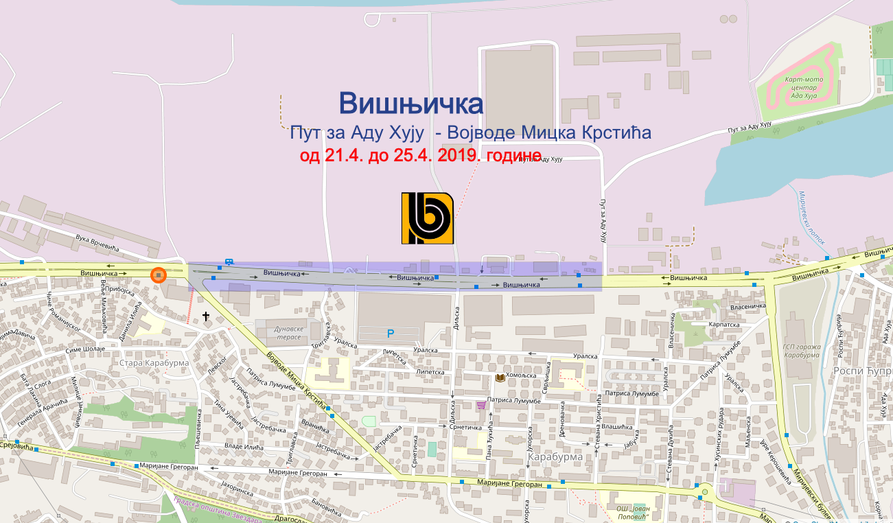 
                                                     Наставак радова у Вишњичкој
                                                     