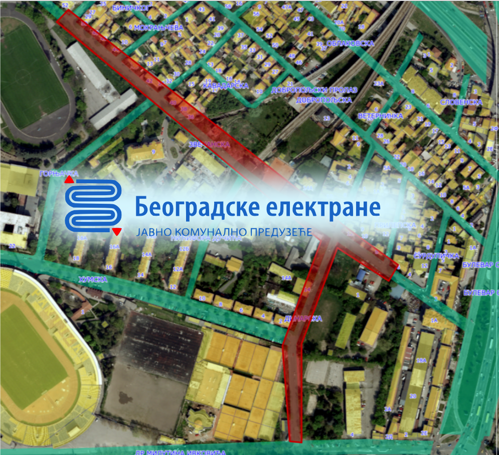 
                                                     Радови у Звечанској, Горњачкој и Динарској
                                                     
