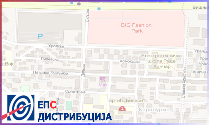 
                                                     Измена режима саобраћаја - Диљскa, Уралскa, Липетскa и Патриса Лумумбе
                                                     