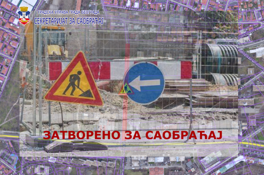 
                                                     Затворена за саобраћај улица Војводе Тозе
                                                     