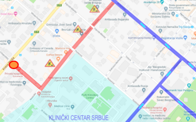 
                                                     Приступ Клиничком центру Србије
                                                     