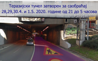 
                                                     Радови у Теразијском тунелу
                                                     