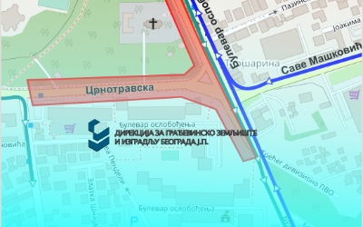 
                                                     Црнотравска улица затворена за саобраћај
                                                     