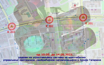 
                                                     Наставак радова на изградњи Система за адаптибилно управљање светлосном саобраћајном сигнализацијом у Београду
                                                     