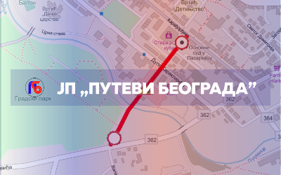 
                                                     Затворена за саобраћај улица Војислава Воке Савић у Лазаревцу
                                                     